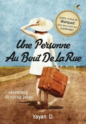 Une Persone Au Bout De La Rue
