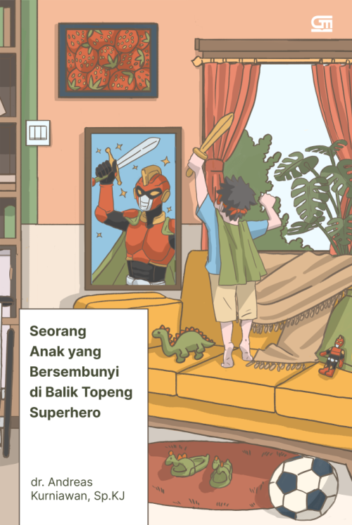 Seorang Anak yang Bersembunyi di Balik Topeng Superhero