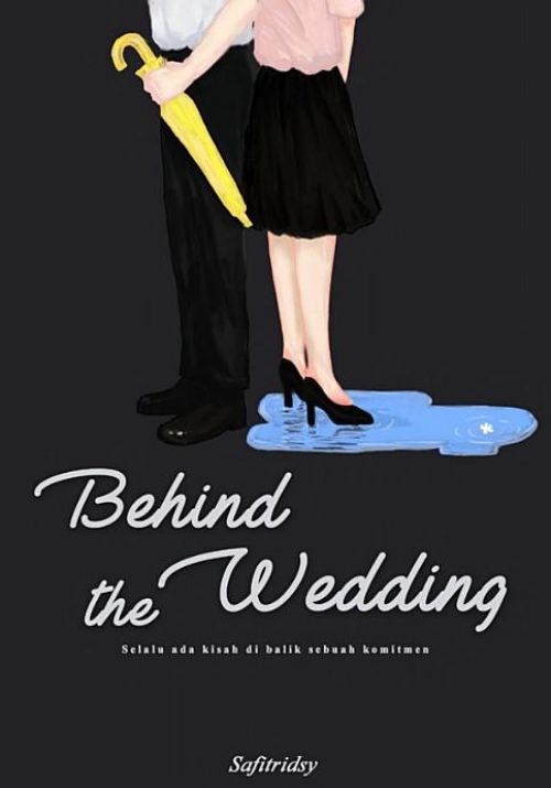 Behind the wedding