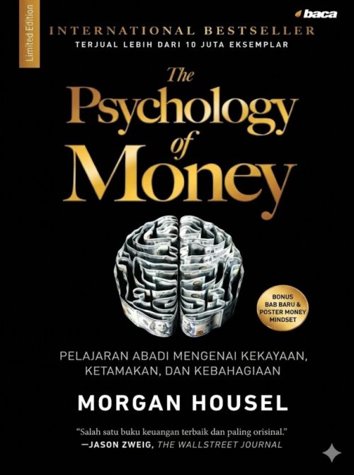 The Psychology of Money Cover Black 